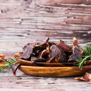 Free range sliced biltong