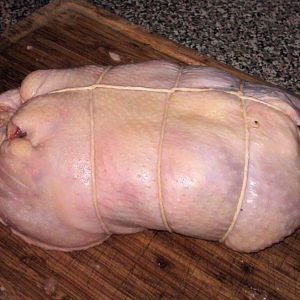 Deboned whole chicken