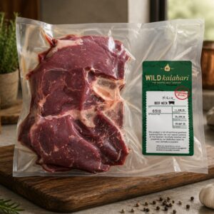 Beef Neck Kalahari Wild - Grass Fed Free Range - 500g