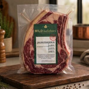 Kalahari Wild Beef 35-Day Dry Aged Bone-In Sirloin