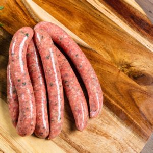 Lamb and Venison Sausage