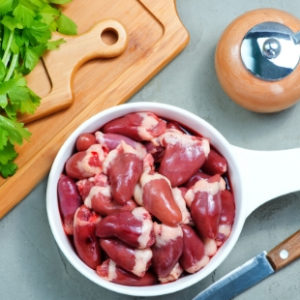 chicken hearts