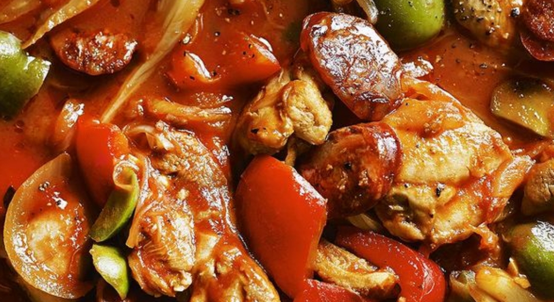 Chicken with Paprika and Chorizo Bay Meat Market
