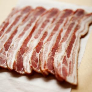 smoked streaky bacon
