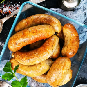 chicken roast garlic basil sausage