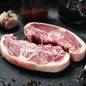 lamb saddle chops