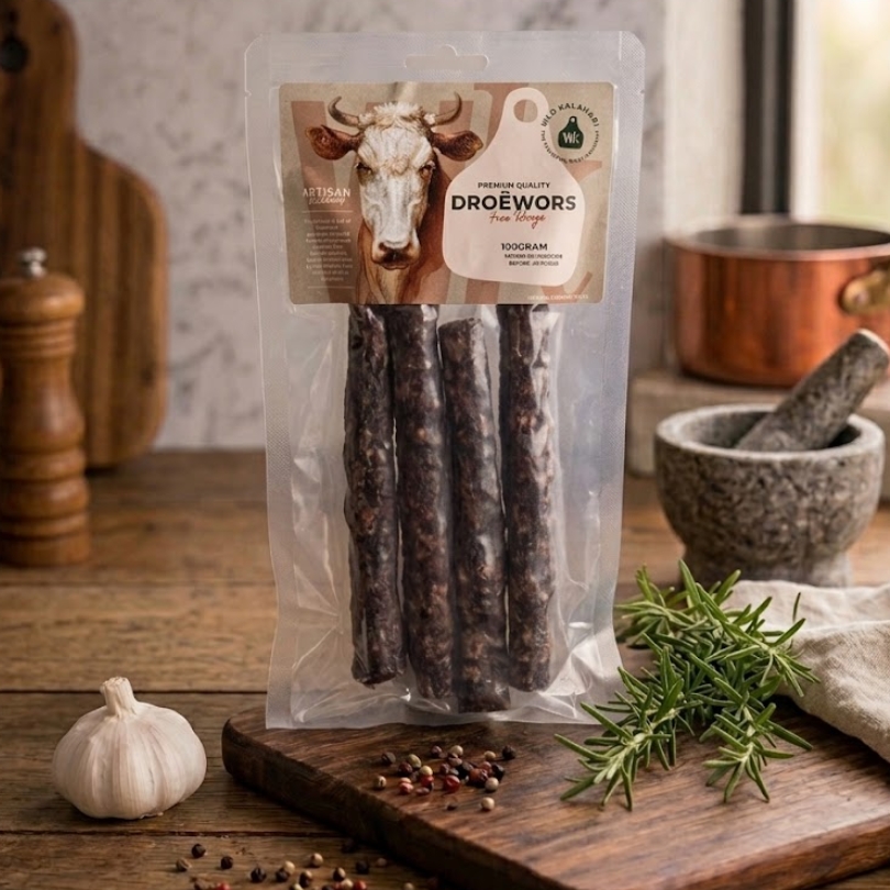 Kalahari Wild Beef Droewors