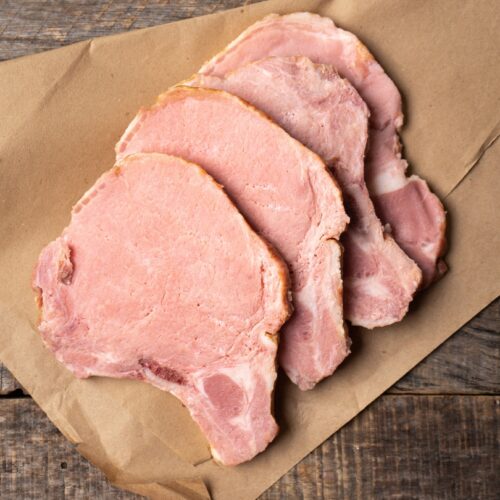 Pork Kassler Loin Chops Free Range Bay Meat Market
