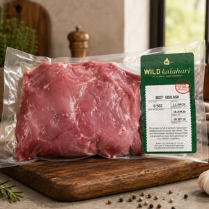 Beef Goulash Kalahari Wild - Grass Fed Free Range - 500g
