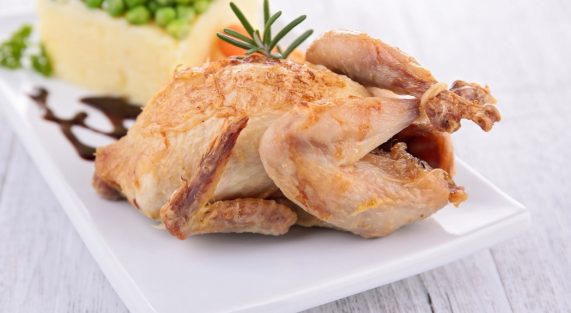 roasted mustard quail